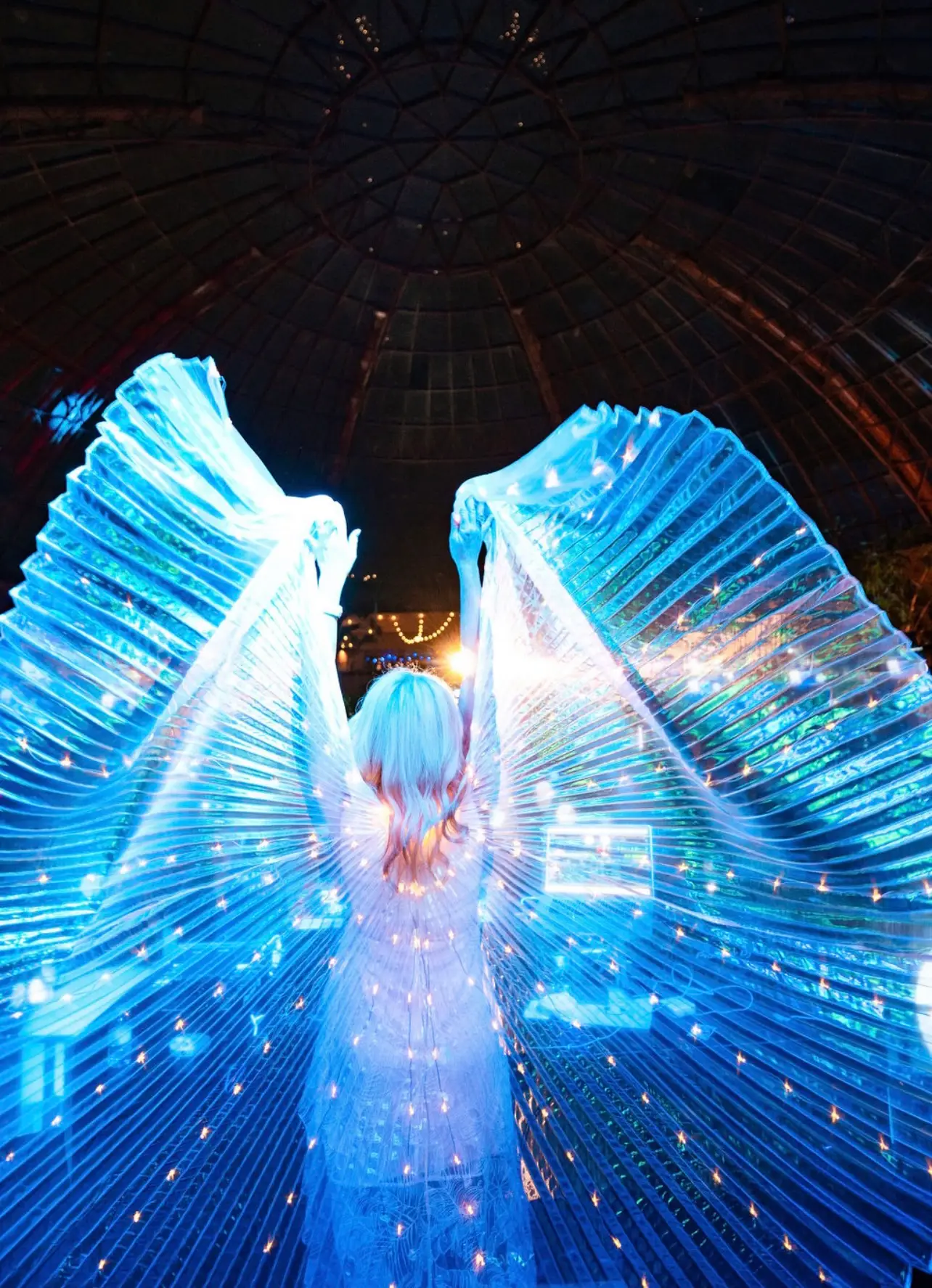 DeeJay Shelly Dream Wings - Glow - Adult White