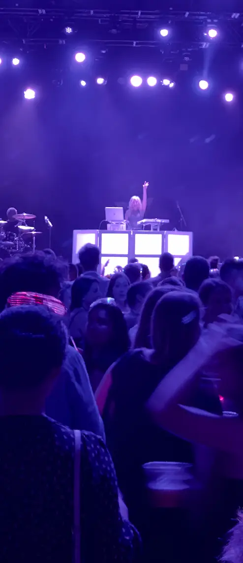 Headliner DJ DeeJay Shelly providing a high energy DJ set performance at the Fillmore in Philadelphia